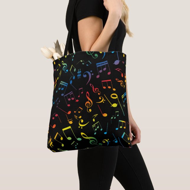 Tote Bag Notes de musique 5 (De près)