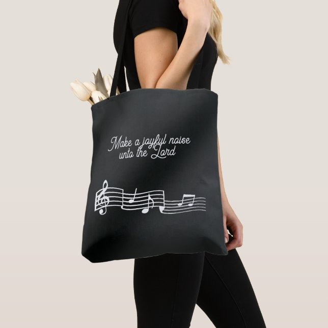 Tote Bag Notes musicales (De près)