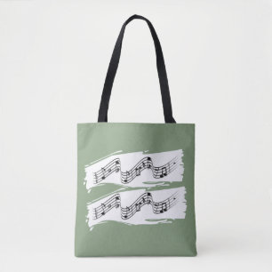 Tote Bag Notes musicales