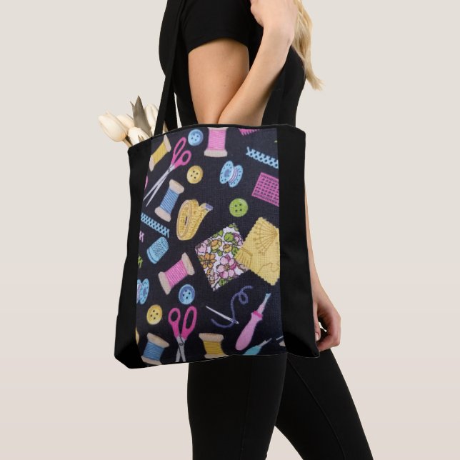 Tote Bag notions de couture (De près)