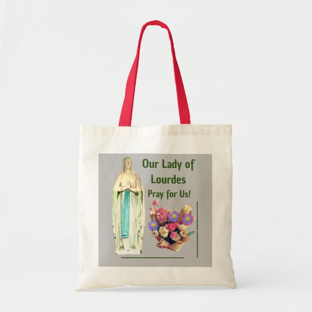 Tote Bag Notre Dame de Lourdes (Devant)