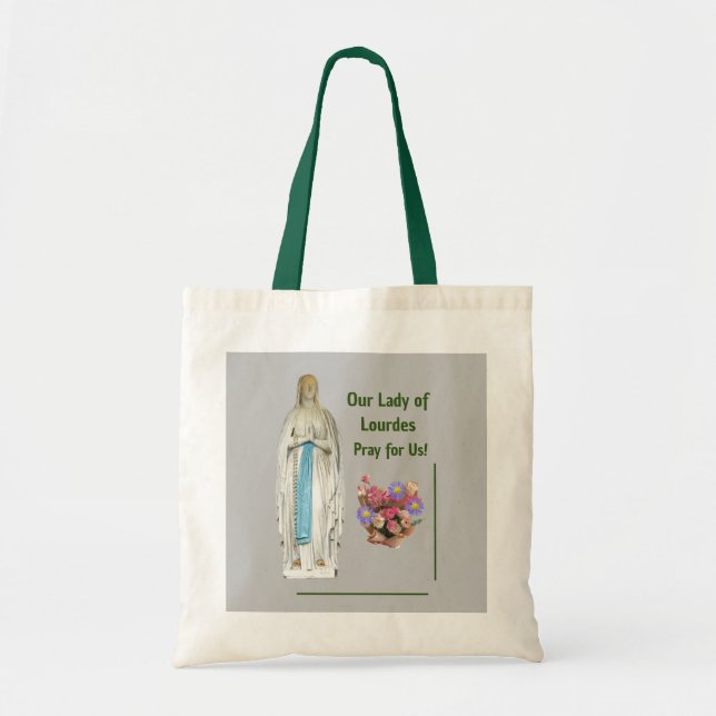 Tote Bag Notre Dame de Lourdes (Devant)