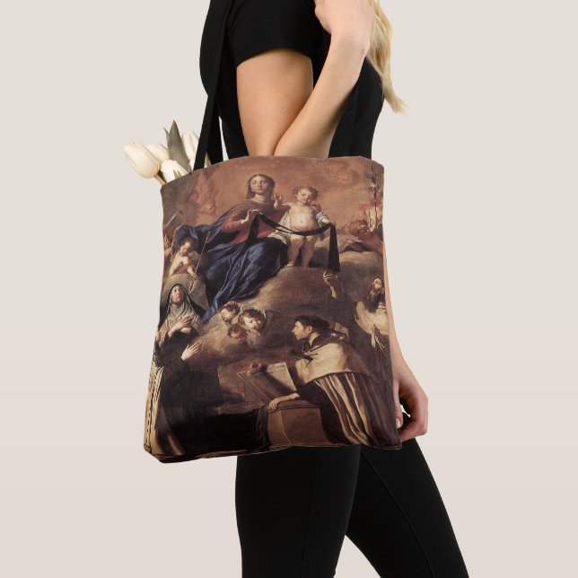 Tote Bag Notre-Dame du Mont Carmel 1641 (De près)