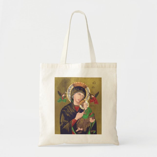 Tote Bag Notre-Dame du Perpétuel Secours (Devant)