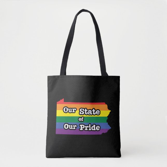 Tote Bag Notre État de notre fierté| Pennsylvanie (Devant)