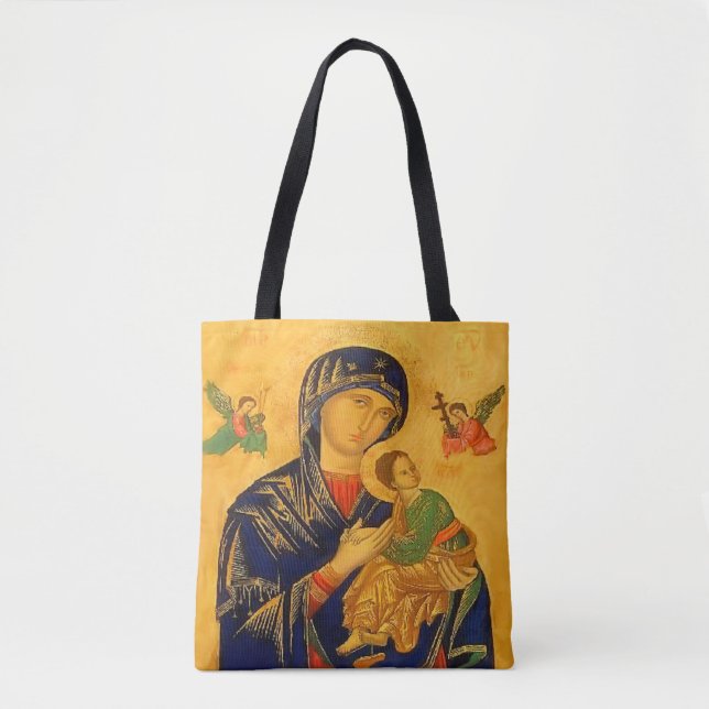 Tote Bag Notre mère de l'aide perpétuelle (Devant)