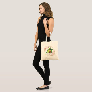 Tote Bag Notre première fête des mères 2025 Avocado Mom & B