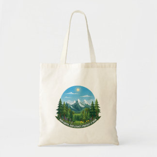 Tote Bag Notre Terre & Patrimoine Nature Paysage Éco Sensib