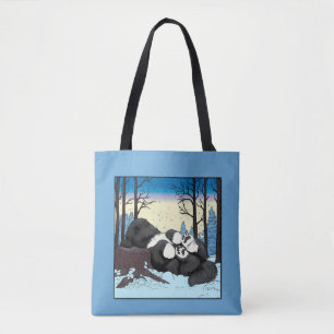 Tote Bag Notta Bear Confortable Sommeil Hivernal Chiot Terr