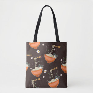 Tote Bag Nouilles Ramen : Graphiques Vintages