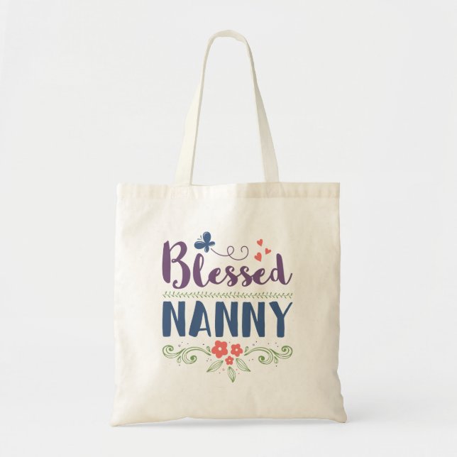 Tote Bag Nounou bénie (Devant)