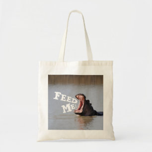 Tote Bag Nourris-moi ! Hippo Funny