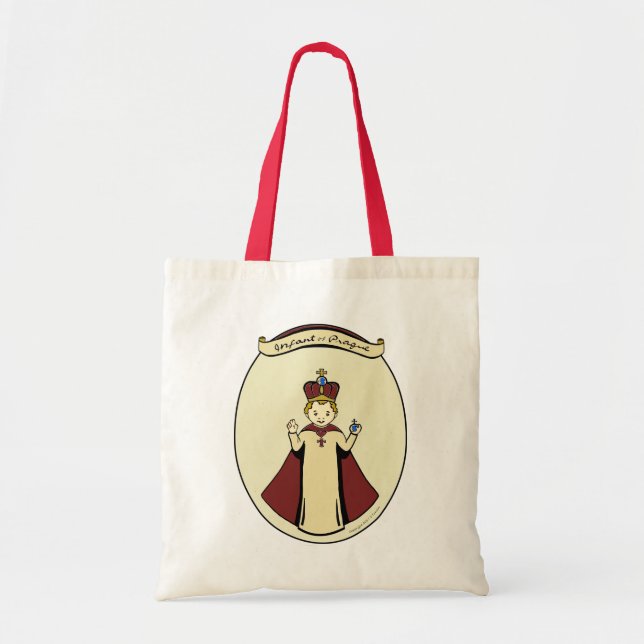 Tote Bag Nourrisson de Prague fourre-tout (Devant)