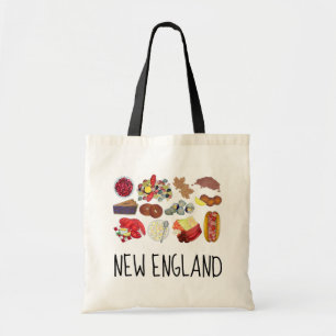 Tote Bag Nourriture Côtière Nouvelle-Angleterre Amérique du