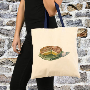 Tote Bag Nourriture Vintage, Tarte au Citron Meringuée Dess