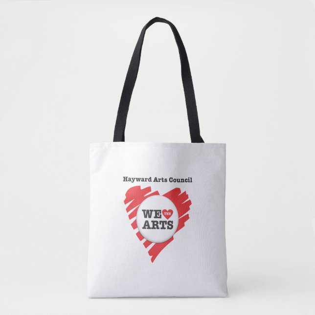 Tote Bag Nous aimons le logo des arts (Devant)