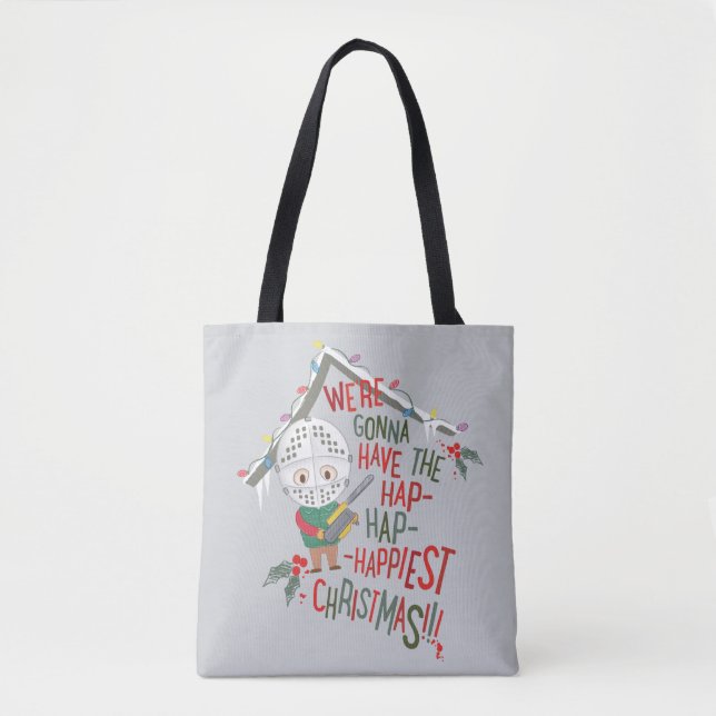 Tote Bag Nous allons avoir le Noël le plus heureux (Devant)