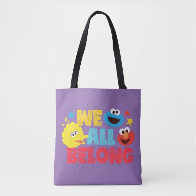 Tote Bag Nous Appartenons Tous À Des Étoiles (Devant)