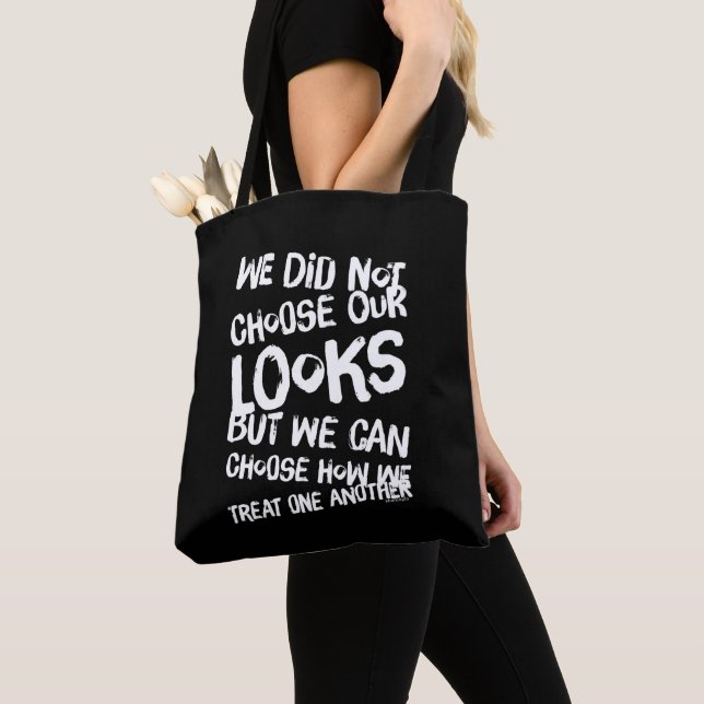 Tote Bag Nous N'Avons Pas Choisi Nos Apparences (De près)