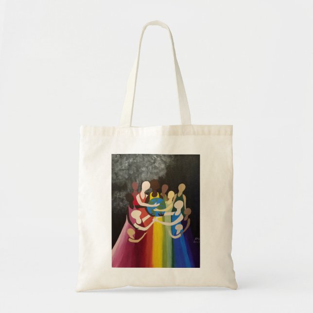 Tote Bag Nous Ne Regarderons Pas Le Monde Brûler Fourre-tou (Devant)