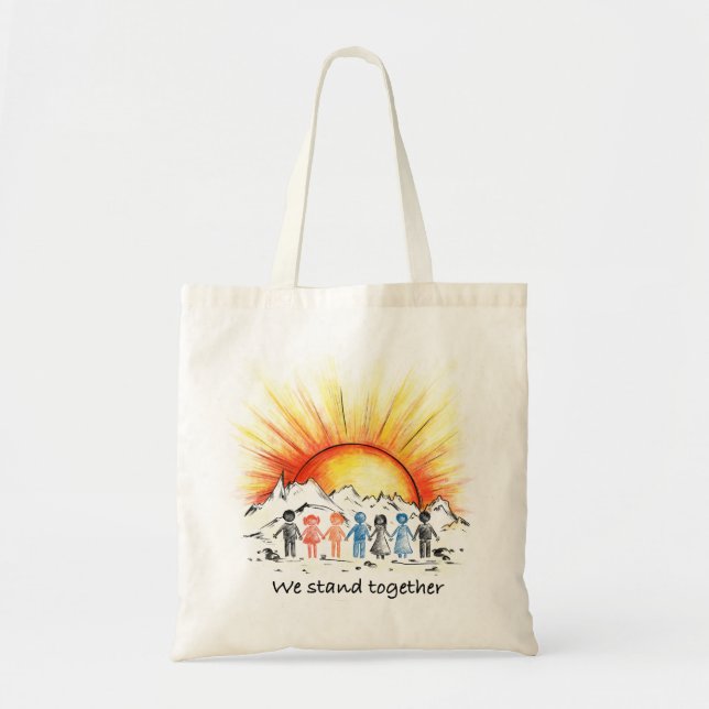 Tote Bag Nous nous unissons (Devant)