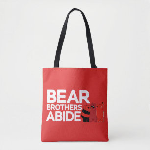 Tote Bag Nous Ours nu - Ours Frères Abide