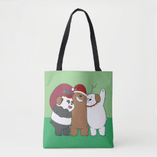 Tote Bag Nous Ours Nus - Bonnes Fêtes