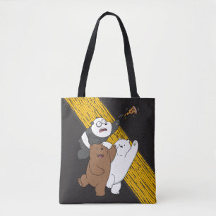 Tote Bag Nous Ours Nus - Dernière tranche de pizza