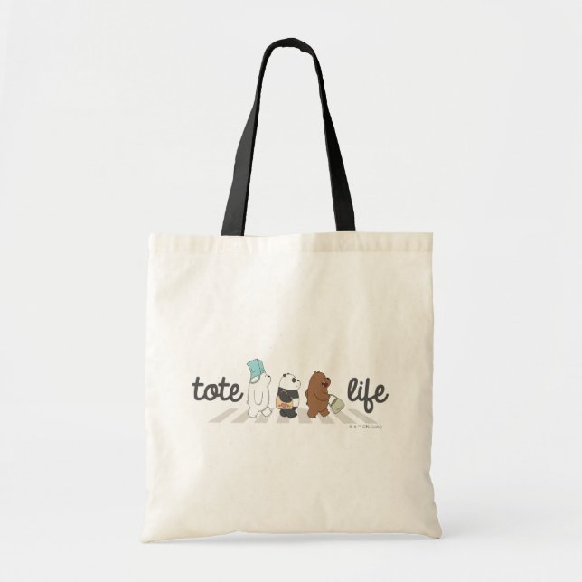Tote Bag Nous Ours Nus - Fourre-tout Life! (Devant)