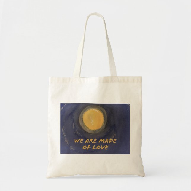 Tote Bag Nous sommes faits de Love fourre-tout (Devant)