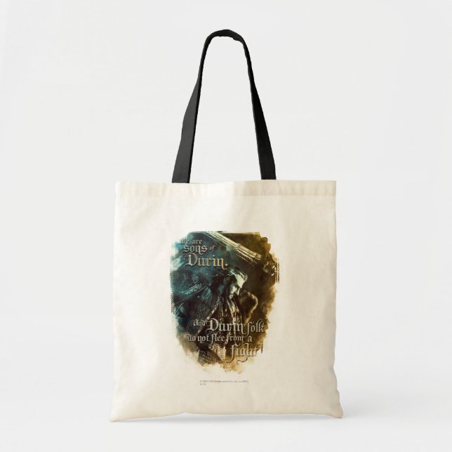 Tote Bag Nous sommes fils de Durin (Devant)