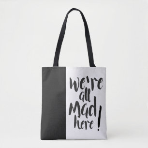 Tote Bag Nous sommes tous en colère ici - noir