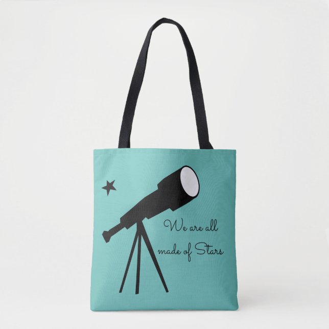 Tote Bag Nous sommes tous faits de télescope Stars (Devant)