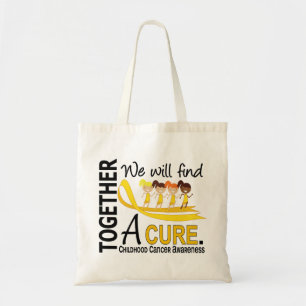 Tote Bag Nous trouverons un Cancer d'enfance de traitement
