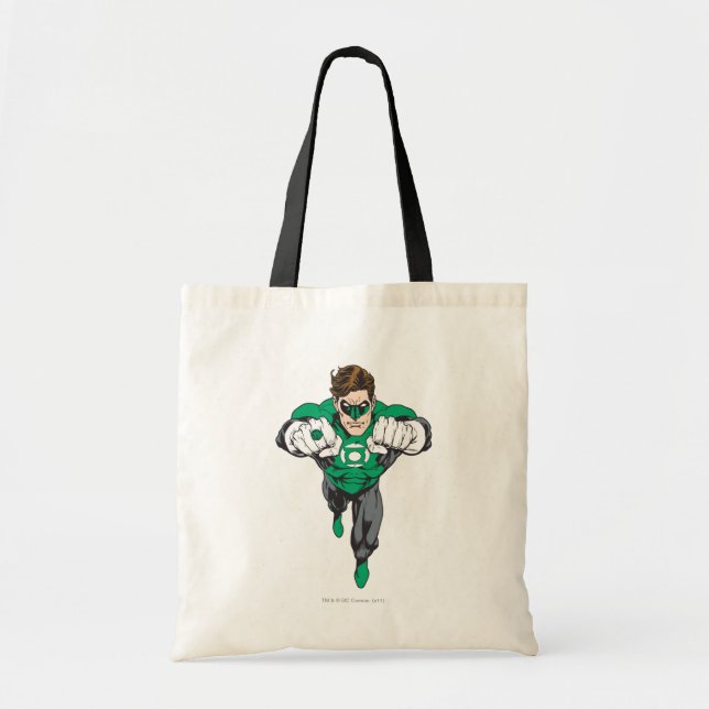 Tote Bag Nouvelle lanterne verte 3 (Devant)