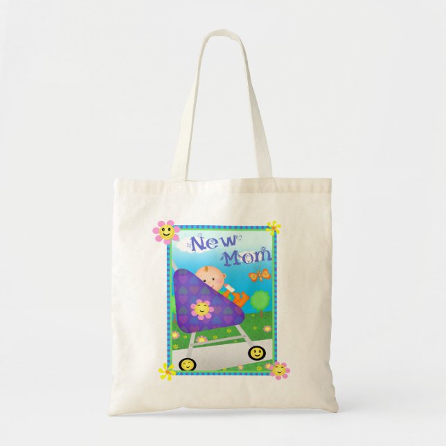 Tote Bag Nouvelle maman de bébé (Devant)
