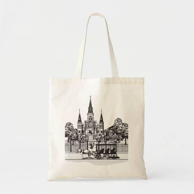 Tote Bag Nouvelle-Orléans, Louisiane (Devant)