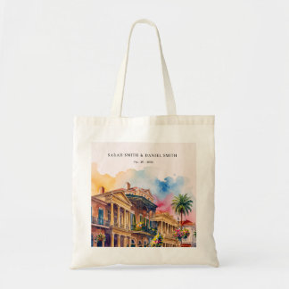 Tote Bag Nouvelle-Orléans Louisiane quartier français Aquar