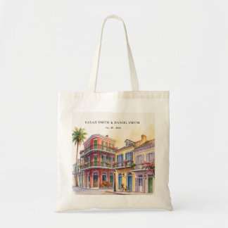 Tote Bag Nouvelle-Orléans Louisiane quartier français Aquar