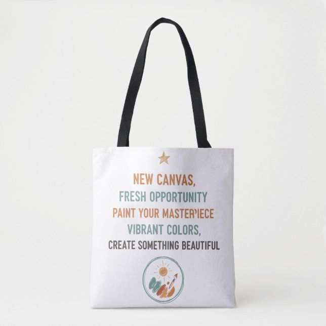 Tote Bag Nouvelle toile aube (Devant)