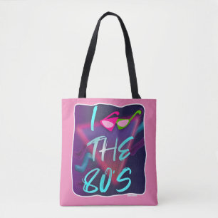 Tote Bag Nouvelle Vague Lunettes Style Années 80 Love Sloga