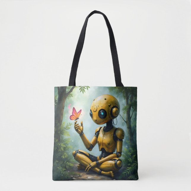 Tote Bag Nox découvre la merveille,Le premier papillon d'un (Devant)