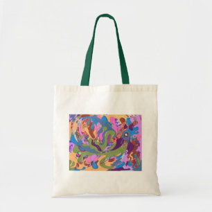 Tote Bag "Noyer" l'art Abstrait