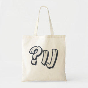Tote Bag "NU ?" yiddish - L'expression juive parfaite