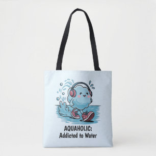 Tote Bag Nuage de dessin animé drôle