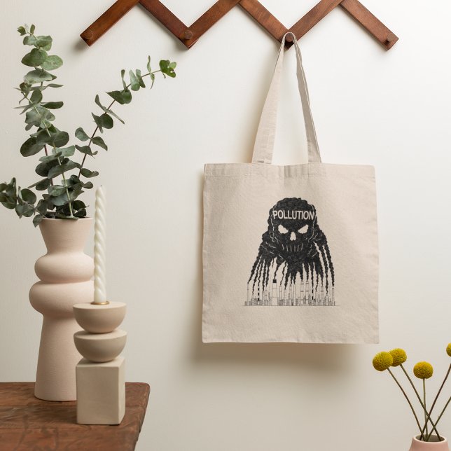 Tote Bag Nuage de monstre de smog industriel (Créateur téléchargé)