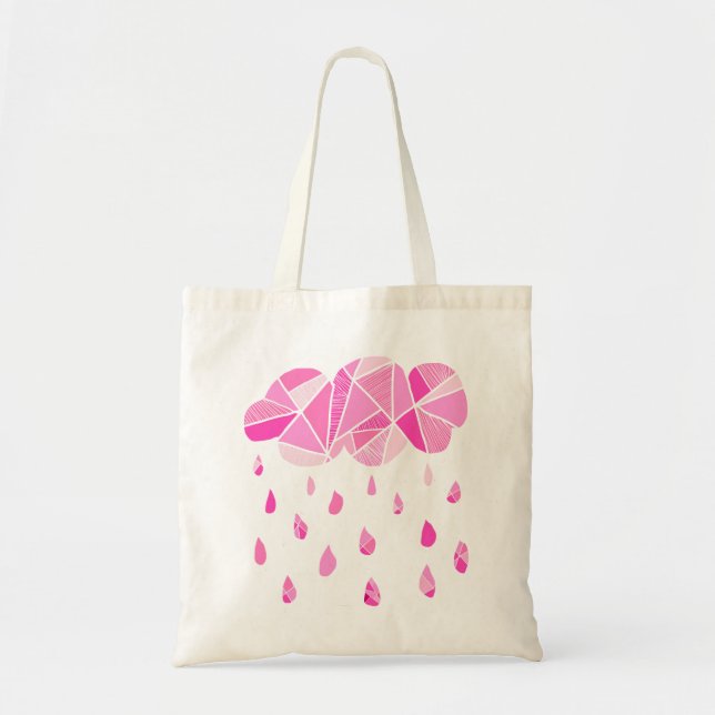 Tote Bag Nuage rose rompu Fourre-tout (Devant)