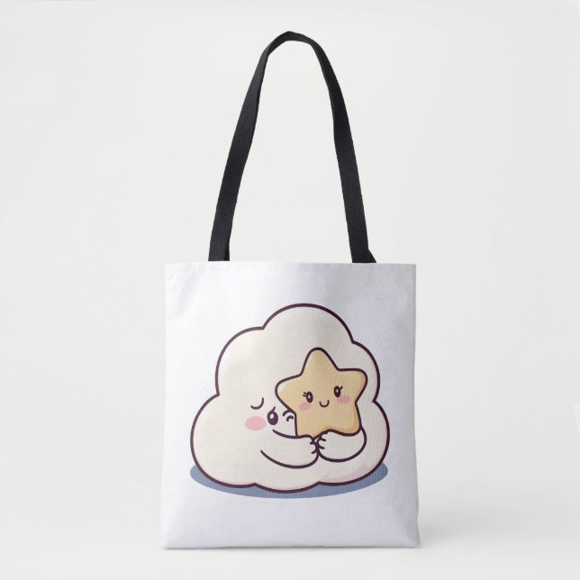 Tote Bag Nuage timide Accrocher une étoile - Dreammous Sky  (Devant)