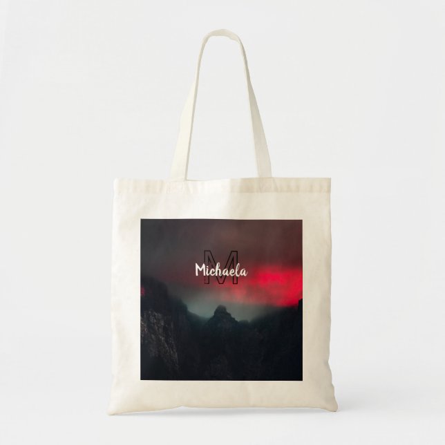 Tote Bag Nuages brûlants, brouillard et monographie des mon (Devant)