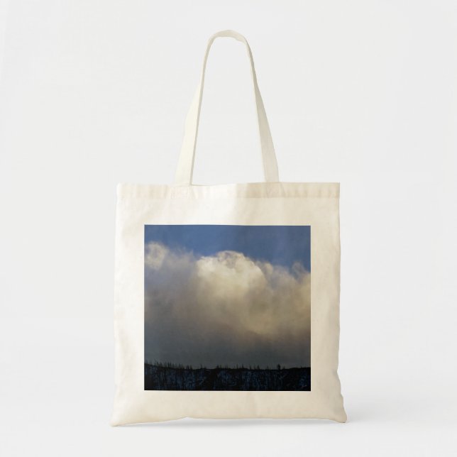 Tote Bag Nuages sur la crête (Devant)